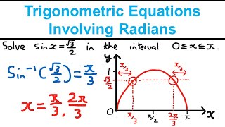 Trigonometric Equations Involving Radians  Radians Year 2  Edexcel A Level Maths [upl. by Demb]