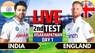 India vs England 2nd Test  India vs England Live  IND vs ENG Live Score amp Commentary Session 3 [upl. by Hagep]