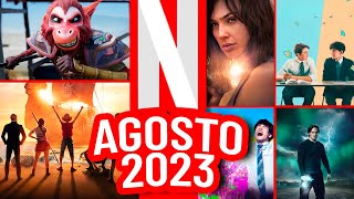 Estrenos Netflix AGOSTO 2023  Películas y Series [upl. by Ahael]