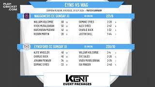 Eynsford CC Sunday XI v Waggoners CC Sunday XI [upl. by Latouche213]