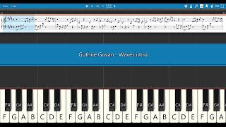 Tutorial  Guthrie Govan  Waves intro [upl. by Vladi800]