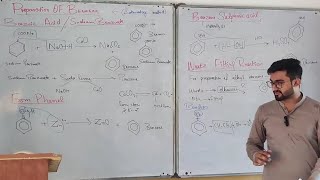 Preparation Methods of Benzene  Laboratory preparation  Ch 9 Aromatic Hydrocarbons  2nd year FSc [upl. by Doralia793]