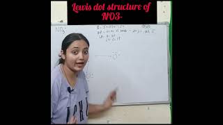 NO3 Lewis Dot structure l class 11 l chemical bonding [upl. by Htebzile]