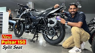 Bajaj Pulsar 150 split seat New model 2023 Full Review In Hindi [upl. by Lexi731]