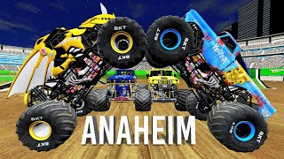 Monster Trucks Freestyle Anaheim 1  BeamNG [upl. by Marianne]