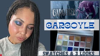 New Unearthly Cosmetics GARGOYLE Eyeshadow palette PR [upl. by Jadwiga975]