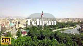 Experience the BEST Aerial Views of Tehran Iran in 4K [upl. by Ahsekyw133]