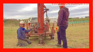 SONDEO GEOTECNICO ✅ proceso completo  Medición de RESISTENCIA y extracción de MUESTRAS DE SUELO [upl. by Hgielram909]