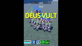 Roblox Warlords Crusader vs Claymore [upl. by Ruff]