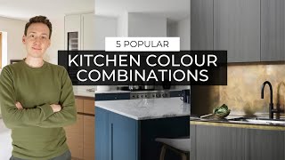 5 Kitchen Colour Combinations That Just Work 🎨 [upl. by Llarret]