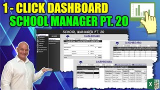 Generate Unlimited Report Cards With This Amazing 1 Click Dashboard School Manager Pt 20 FINAL [upl. by Wiseman638]