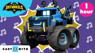 Calling All Batwheels Buff 1 Hour Song Loop  Cartoonito  Cartoons for Kids  Songs for Kids [upl. by Ynobe104]