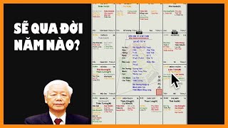 Luận Lá số Tử vi Nguyễn Phú Trọng do thầy TQ lập nói gì về vận mệnh Tổng BT năm tháng viên tịch [upl. by Schreck]