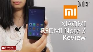 Gearbest Review XIAOMI REDMI Note 3 4G Phablet review  Gearbestcom [upl. by Hsihsa57]