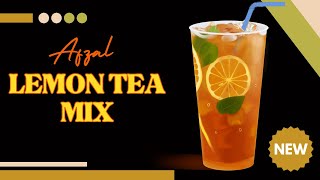 AFZAL ICY LT LEMON TEA FULL REVIEW  Vlogs [upl. by Noired245]