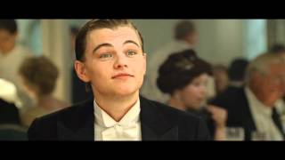 Titanic 3D  Movie Clip  First Class Dinner [upl. by Ailimat]