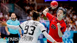 Germany and South Koreas handball match goes DOWN TO THE WIRE  Paris Olympics  NBC Sports [upl. by Utley]