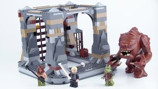 LEGO Star Wars 75005 Rancor Pit Review [upl. by Eelir583]