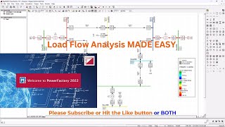 6 Load Flow analysis with DigSilent PowerFactory  LoadFlow Calculations Part 2 [upl. by Adnilem]