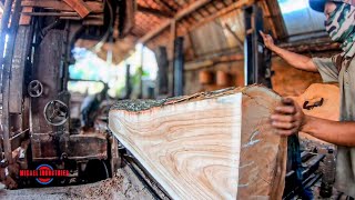 Sawing Beautiful Chinaberry Wood [upl. by Hermine871]