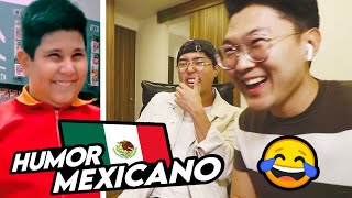 ASIÁTICOS REACCIONAN a HUMOR MEXICANO ft Coreano Vlogs [upl. by Zeuqirdor212]