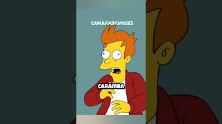 FRY VIROU UM SIMPSON EM FUTURAMA [upl. by Bethesda]