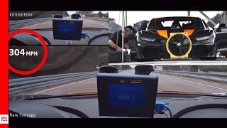 Raw Footage Of Bugatti Chiron Reaching 30477 MPH Top Speed [upl. by Nina351]