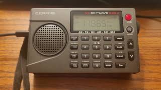 C Crane Skywave SSB2 Shortwave Radio 100624 Voice of Korea in Japanese from Kujang North Korea [upl. by Lem218]