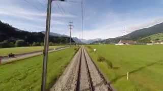 Die Zentralbahn Hin und weg  Auf der Reise von Luzern nach Interlaken [upl. by Calypso391]