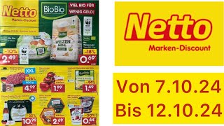 NETTO Angebote Prospekt Werbung Rabatte Gültig von 71024 bis 121024​⁠Werbungde [upl. by Andrea230]