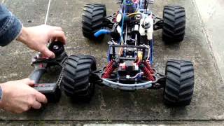 Remote start upgrade kit Traxxas T Maxx Vid 15 [upl. by Deeann595]