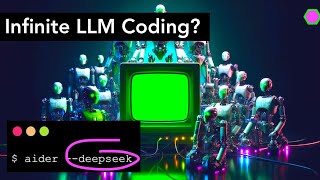 AiDer v050  INFINITE output for DeepSeek Coder Mistral Coding LLMs [upl. by Erleena61]