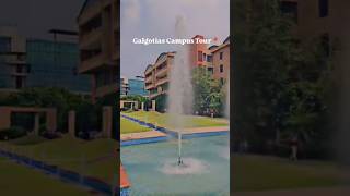 Galgotias Campus Tour in 30 Sec galgotias gcet btech engineering delhi noida [upl. by Annaed]