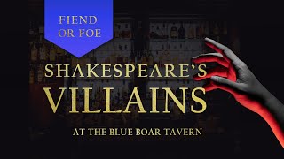 Shakespeare’s Villains at the Blue Boar Tavern [upl. by Parsons]