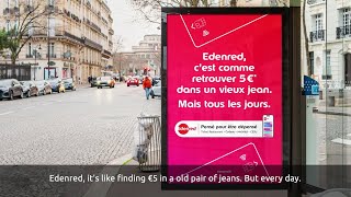 Edenred launches its first advertising campaign in France EN SUB [upl. by Anner300]