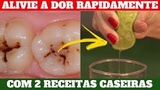 Top 2 Remédio Caseiro Para Dor de Dente Que TRATA e ALIVIA a Dor Rápido  2019 [upl. by Tiat]