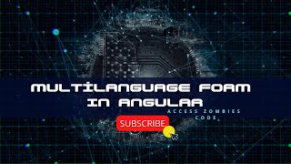 Multilanguage Form In Angular  Multilanguag Form  How To Make A Multilanguage Form Using Angular [upl. by Eednac]