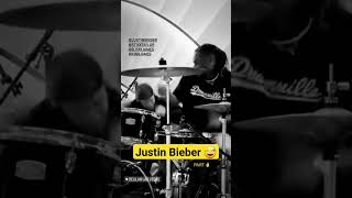 🥵🥵stixx taylor🔥☄ Justin Bieber 😄 drums justinbieber [upl. by Annyrb]