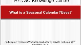 What is a Seasonal CalendarUses [upl. by Dnomar782]