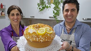 Ciambellone sofficissimo al limone senza latte e burro  Ricetta [upl. by Lyrak]