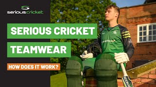 Serious Cricket Teamwear  How Does It Work [upl. by Buschi]