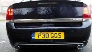 Vauxhall Vectra V6 CDTI Custom Exhaust [upl. by Inele]