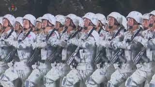 DPRK song — Let a happy soldiers song fly high 울려가라 행복넘친 병사의 노래 [upl. by Nnauol]