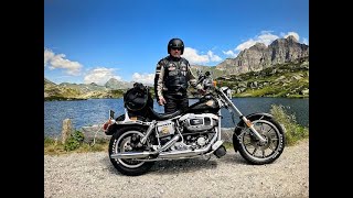 Harley Davidson 1983 FXSB Shovelhead  San Bernardino Pass pure sound part6 [upl. by Greenwell544]