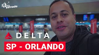 Review de Voo para os EUA Classe Economy Comfort da Delta [upl. by Ho]