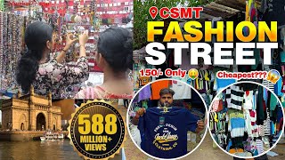 Fashion Street Mumbai Shopping 2024🛍️  Itna Sasta market 😱 Churchgate marketMUMBAI CHILL MARKET [upl. by Nehte571]