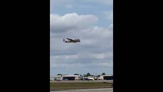 B25 Bomber At The Airshow b25 aviation airshow subscribetomychannel shorts airforce military [upl. by Aseneg]