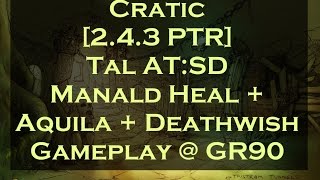 243 PTR GR90  12k INT Tal ATSD Manald Heal  Aquila  Deathwish [upl. by Yelssew]