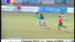 Bangladesh 1  0 India  SAARC Semifinal 262010 [upl. by Eeramit804]