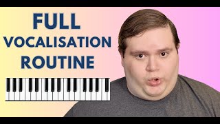 FULL VOCALISATION ROUTINE [upl. by Freya]